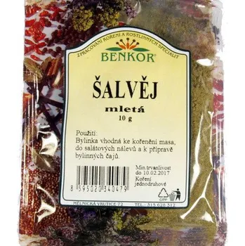 Koření Benkor Šalvěj mletá 10 g