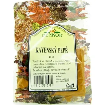Koření Benkor Kayenský pepř 20 g