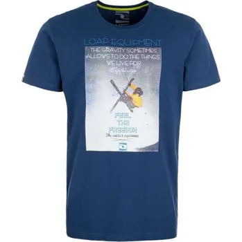 Pánské tričko Tričko Loap BARTEX Modrá
