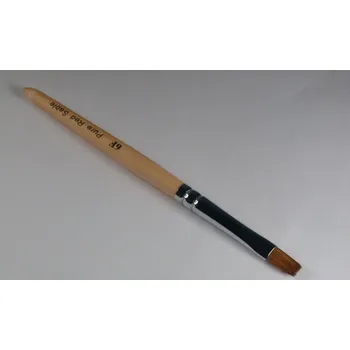 AMAZING SHINE štětec na gel č.6 sobol plochý přírodní