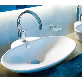 Umyvadlo Aquatek MILAO keramické umyvadlo 64x49,2x14 cm