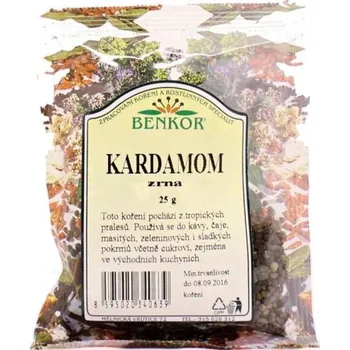 Koření Benkor Kardamom zrna 25 g