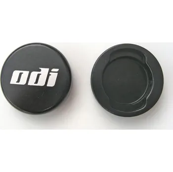 grip ODI Aluminium Bar End Caps Černá barva
