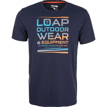 Pánské tričko Pánské tričko Loap Balcano modré