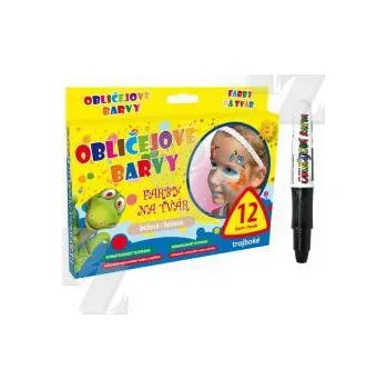 Výtvarná barva Barvy na obličej v tubě 6g černá, MFP Paper