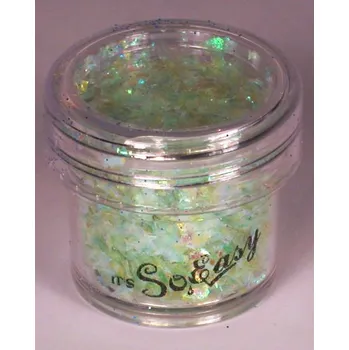 Ozdoby na nehty-Drcená slída nails limetka č.620 7g