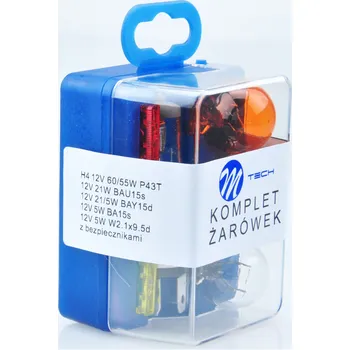 Autožárovka M-Tech H4 sada náhradních žárovek P43t-38 12V 60/55W
