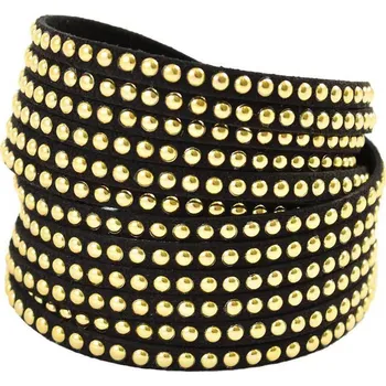 Náramek Dvojitý náramek s kamínky 26ss004-70.13 - černý