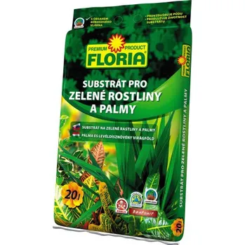 Substrát Floria substrát pro zelené rostliny 20 l