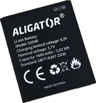 Baterie pro mobilní telefon Aligator AS4540BAL 1600mAh, Li-Ion - neoriginální