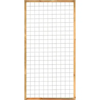 Plot Plotový dílec z kari sítě 180x90 (Kari síť v dřevěném rámu)