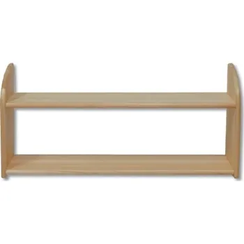 police PK110 dřevěná police z masivní borovice Drewmax (Kvalitní nábytek z borovicového masivu)