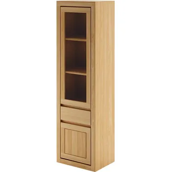 Šatní skříň KW401 dřevěná skříň knihovna z buku Drewmax (Kvalitní nábytek z bukového masivu)