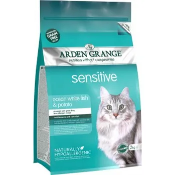 Krmivo pro kočku Arden Grange Cat Sensitive Ocean White Fish/Potato