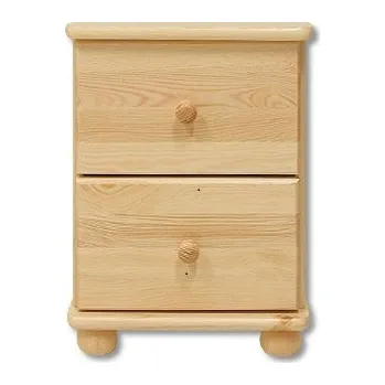 Komoda KD104 dřevěná komoda z masivní borovice Drewmax (Kvalitní nábytek z borovicového masivu)
