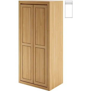 Šatní skříň SF401 dřevěná skříň z buku Drewmax (Kvalitní nábytek z bukového masivu)