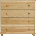 KD119 dřevěná komoda z masivní borovice Drewmax (Kvalitní nábytek z borovicového masivu)