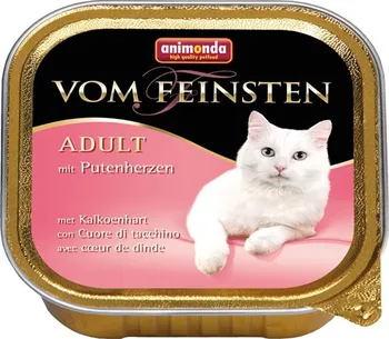 Krmivo pro kočku Animonda Vom Feinsten Adult krůtí srdíčka 100 g