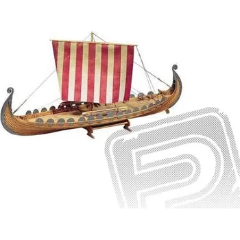 RC model lodě Mini Oseberg vikinská loď 1:50