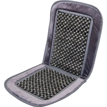 Potah sedadla Compass Potah sedadla kuličkový s lemem šedý 93 x 40 cm