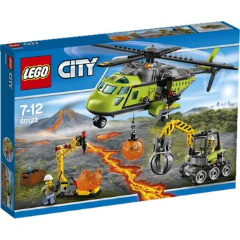 Stavebnice LEGO LEGO 60123 City sopečná zásobovací helikoptéra