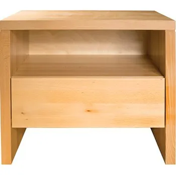 Noční stolek SN112 dřevěný noční stolek z buku Drewmax (Kvalitní nábytek z bukového masivu)