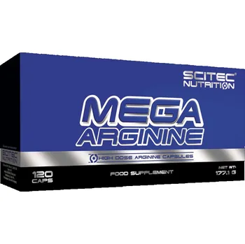 Aminokyselina Scitec Nutrition Mega Arginine 120 cps.