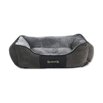 Pelíšek pro psa Pelíšek SCRUFFS Chester Box Bed šedý 50×40cm