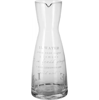 Lene Bjerre Agnes Skleněná karafa s nápisem Lemonade