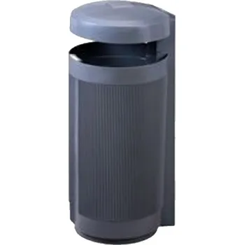 Odpadkový koš Odpadkový koš PRIMA LINEA 50 l šedý (Odpadkový koš PRIMA LINEA 50 l šedý)