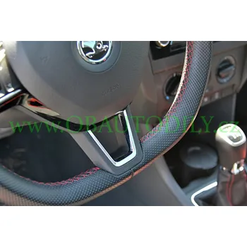 Potah na volant Chromový rámeček do volantu (seříznutý) original