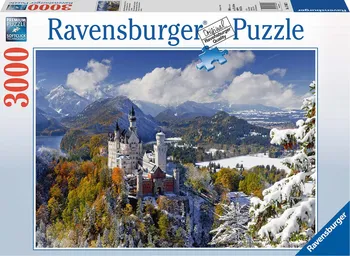Puzzle Ravensburger Neuschwanstein v zimě 3000 dílků