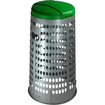 Odpadkový koš Stojan na odpadkové pytle zelený (Stojan na odpadkové pytle 110 L zelený)