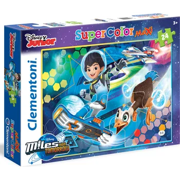 Puzzle Clementoni Supercolor Maxi Miles from Tomorrow 24 dílků