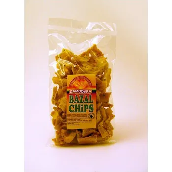 Chips Luštěninové chipsy s bazalkou 150g DAMODARA