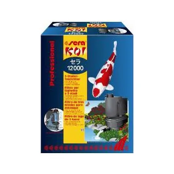 Jezírková filtrace sera KOI 24000 Professional filtr (včetně 2x čerpadla PP 12000 a sera siporax 3x