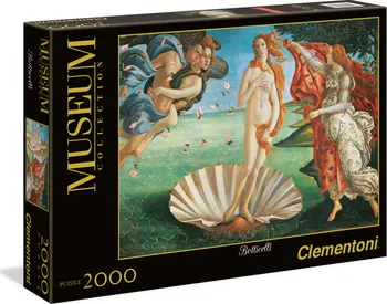 Puzzle Clementoni Puzzle Museum Botticelli: Zrození Venuše 2000 dílků