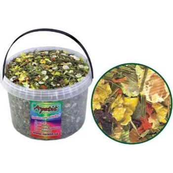 Krmivo pro hlodavce Apetit - zelená louka kbelík 3 l (1000 g)
