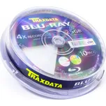 Traxdata BD-R SL 25GB 4x cake 10…