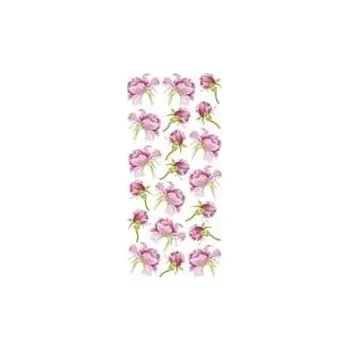 Samolepící dekorace Samolepicí plastická dekorace Roses 59608 / Plastická samolepka Bellacasa Creative Crearreda (15 x 31 cm)