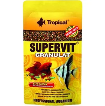 Krmivo pro rybičky TROPICAL Supervit Granulát 10g SÁČEK