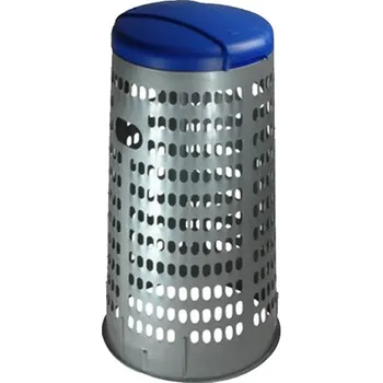 Odpadkový koš Stojan na odpadkové pytle modrý (Stojan na odpadkové pytle 110 L modrý)