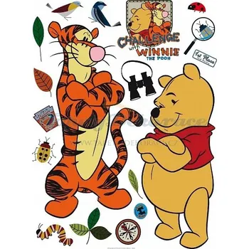 Samolepící dekorace Samolepicí dekorace Disney Medvídek Pú3 AGF00866 (65 x 85 cm) AG Design