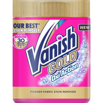 Odstraňovač skvrn Vanish Gold Oxi Action odstraňovač skvrn 470 g