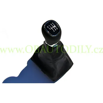 Škoda Octavia III-Černá řadící páka s manžetou 6°