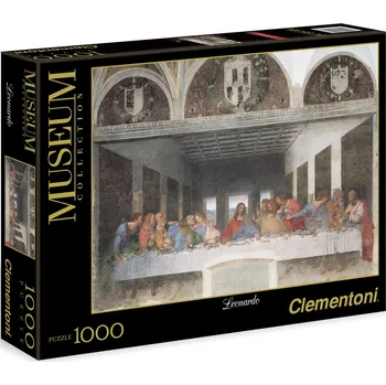 Puzzle Clementoni Puzzle Museum Leonardo de Vinci: Poslední večeře 1000 dílků