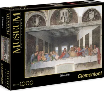 Puzzle Clementoni Puzzle Museum Leonardo de Vinci: Poslední večeře 1000 dílků