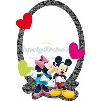 Samolepící dekorace Samolepicí zrcadlová dekorace (25 x 35cm) Disney Mickey Mouse DM2108