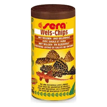 Krmivo pro rybičky Sera Wels-Chips 500ml