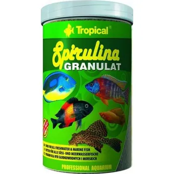 Krmivo pro rybičky TROPICAL Spirulina granulát 100ml